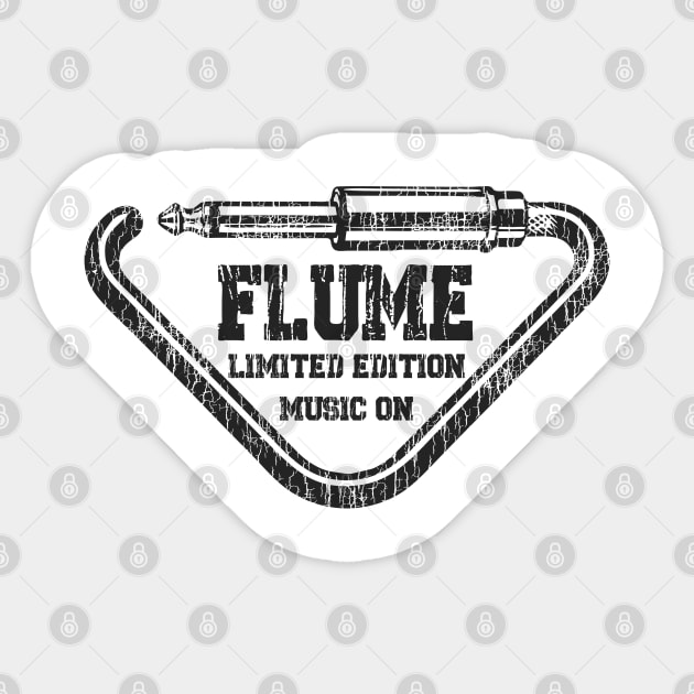 Flume Sticker by artcaricatureworks